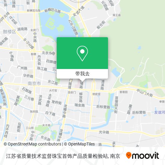 江苏省质量技术监督珠宝首饰产品质量检验站地图
