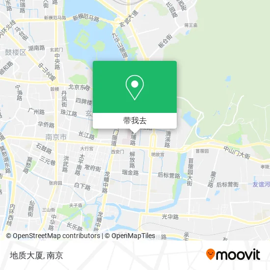 地质大厦地图