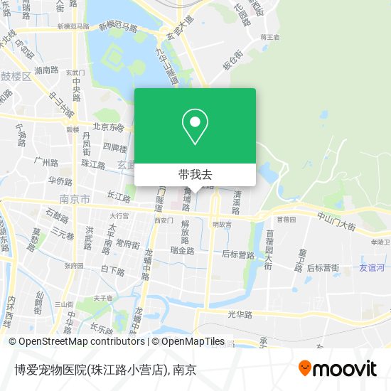 博爱宠物医院(珠江路小营店)地图