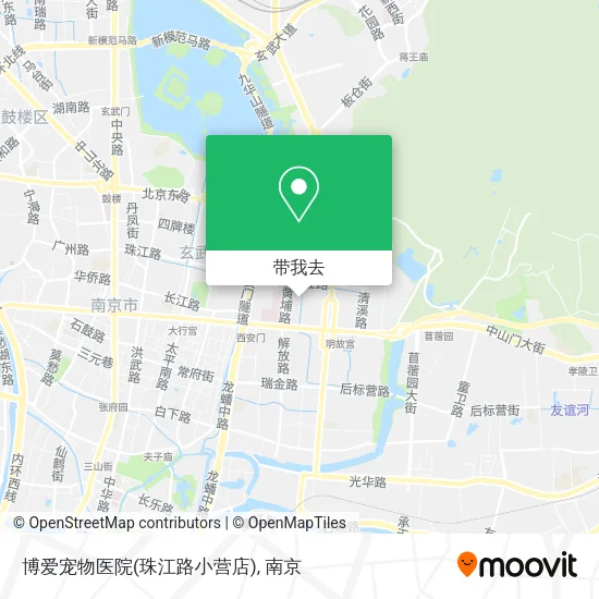 博爱宠物医院(珠江路小营店)地图