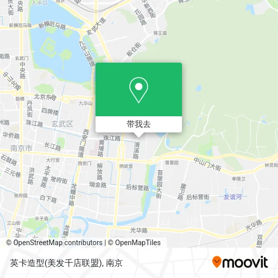 英卡造型(美发千店联盟)地图