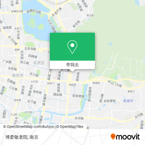 博爱敬老院地图