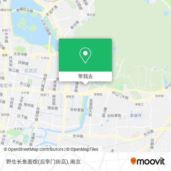野生长鱼面馆(后宰门街店)地图