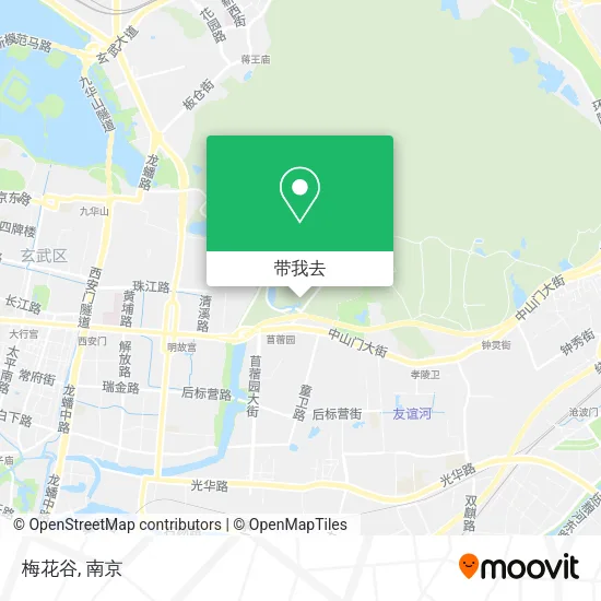 梅花谷地图
