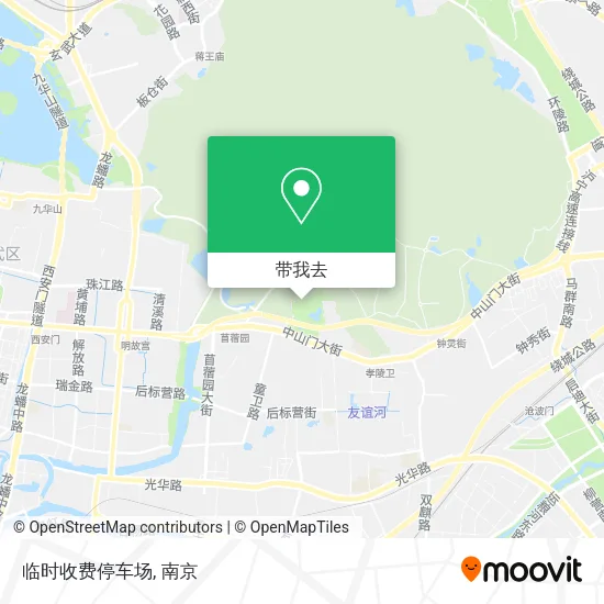 临时收费停车场地图