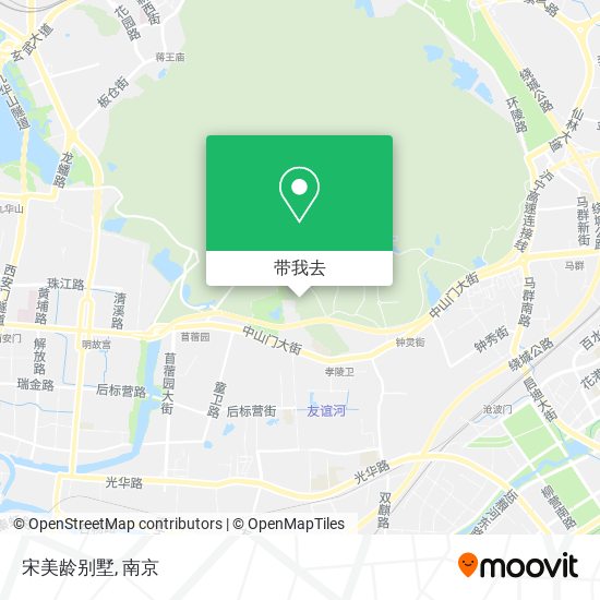 宋美龄别墅地图