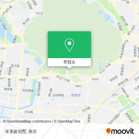 宋美龄别墅地图
