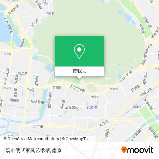 观朴明式家具艺术馆地图