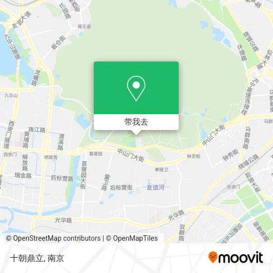 十朝鼎立地图