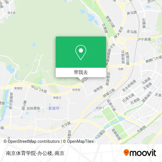 南京体育学院-办公楼地图