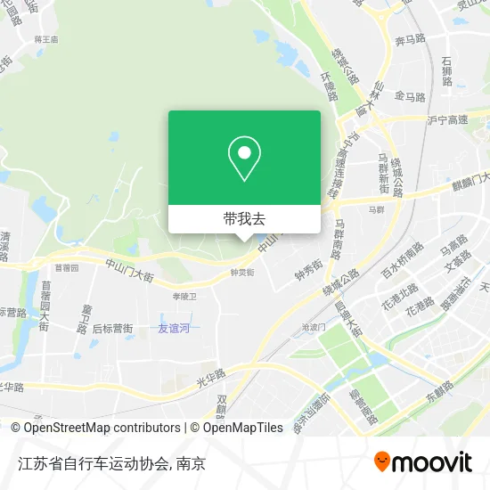 江苏省自行车运动协会地图