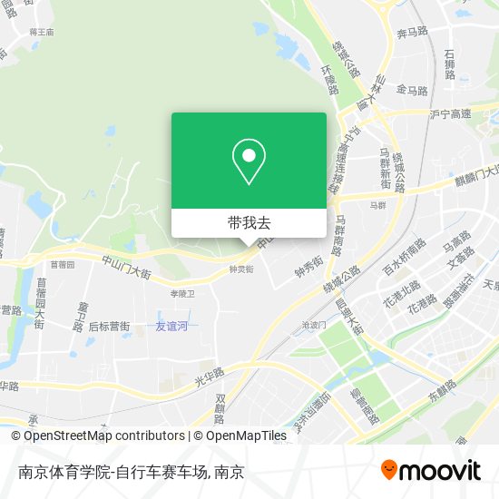 南京体育学院-自行车赛车场地图