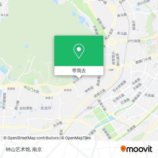 钟山艺术馆地图