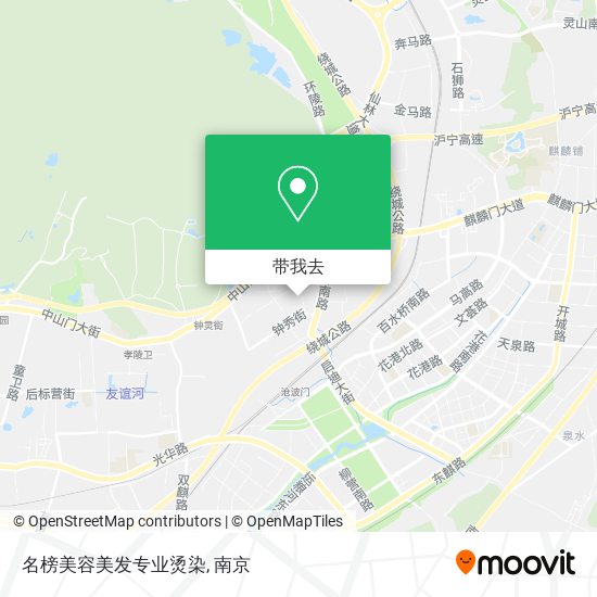 名榜美容美发专业烫染地图