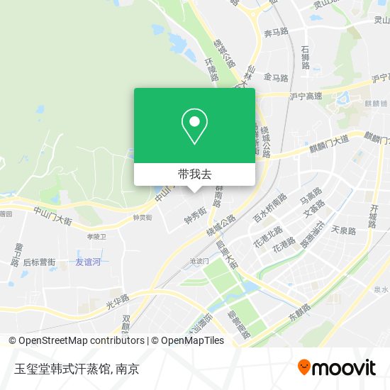 玉玺堂韩式汗蒸馆地图