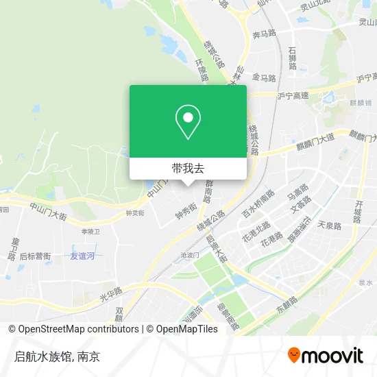 启航水族馆地图