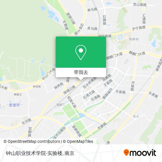 钟山职业技术学院-实验楼地图