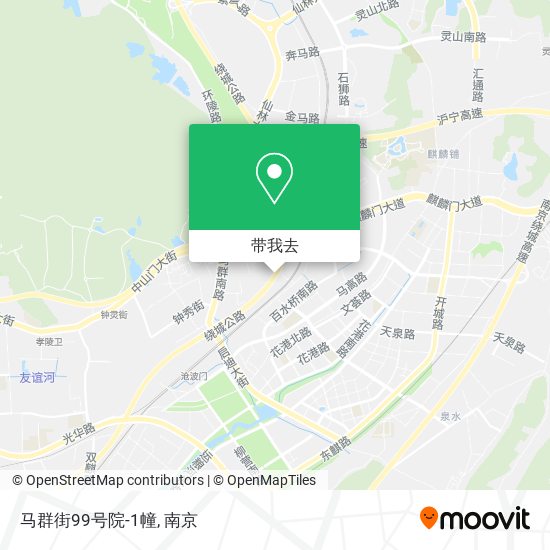 马群街99号院-1幢地图