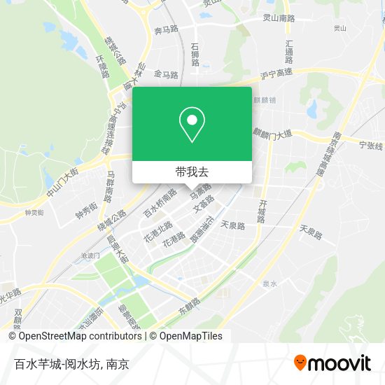 百水芊城-阅水坊地图