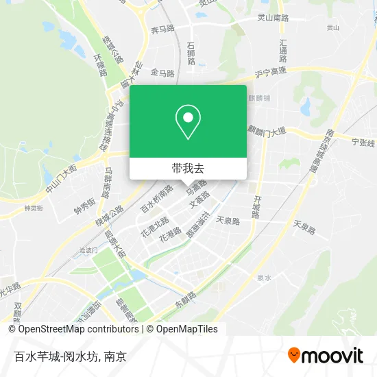 百水芊城-阅水坊地图