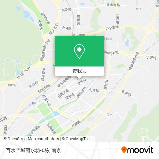 百水芊城丽水坊-6栋地图