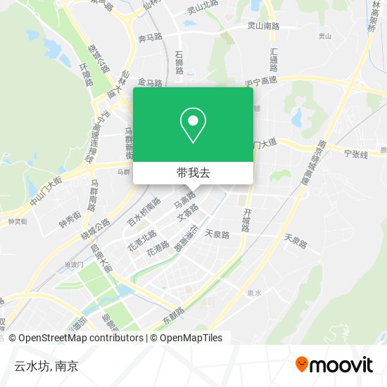 云水坊地图