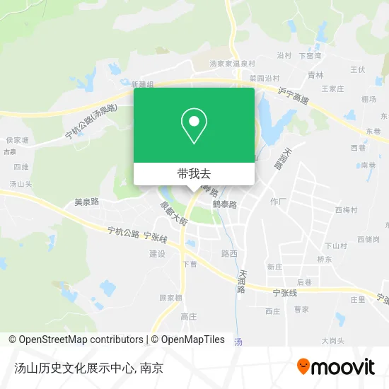 汤山历史文化展示中心地图