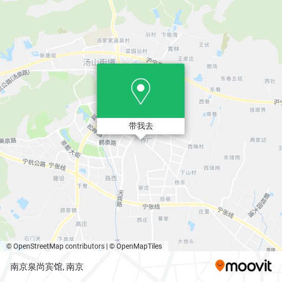 南京泉尚宾馆地图