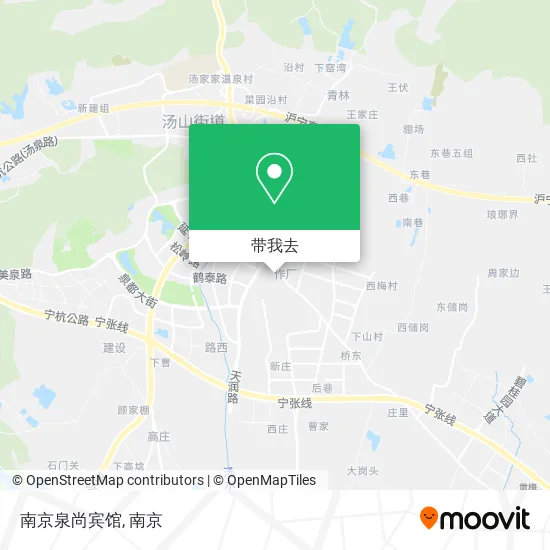 南京泉尚宾馆地图