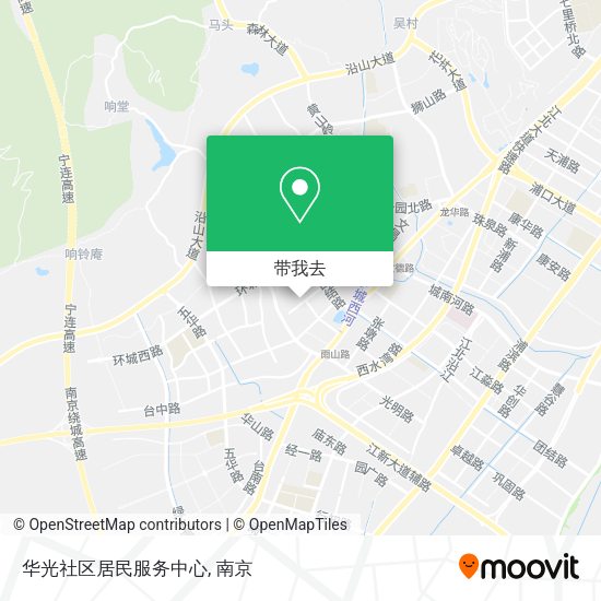 华光社区居民服务中心地图