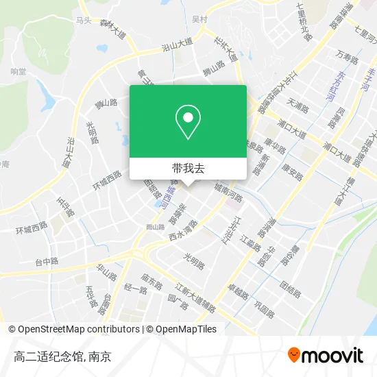 高二适纪念馆地图