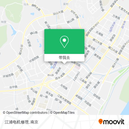 江浦电机修理地图
