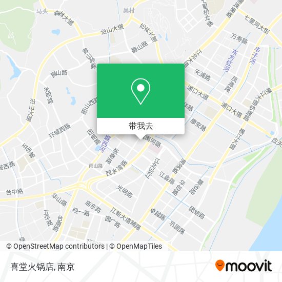 喜堂火锅店地图