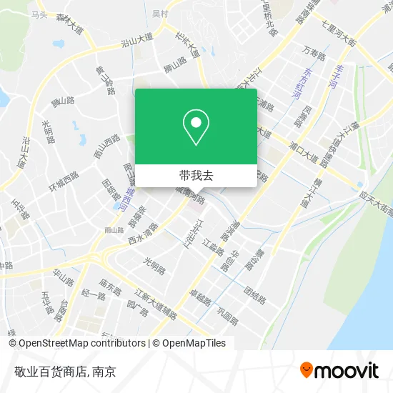 敬业百货商店地图