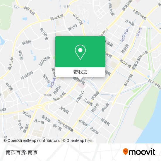 南滨百货地图