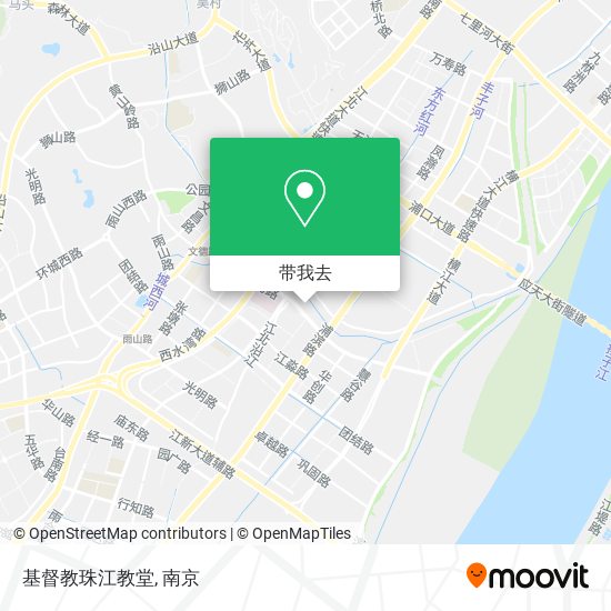 基督教珠江教堂地图