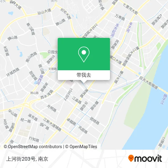 上河街203号地图