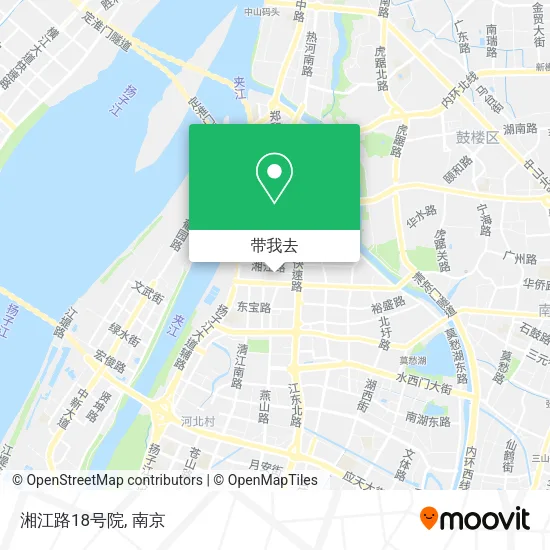 湘江路18号院地图