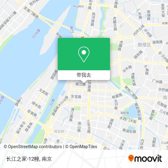 长江之家-12幢地图