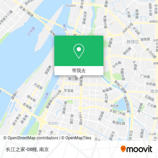 长江之家-08幢地图