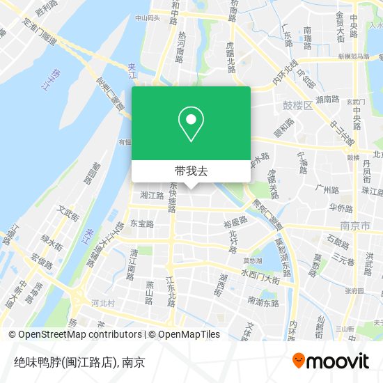 绝味鸭脖(闽江路店)地图