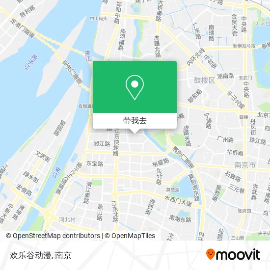 欢乐谷动漫地图