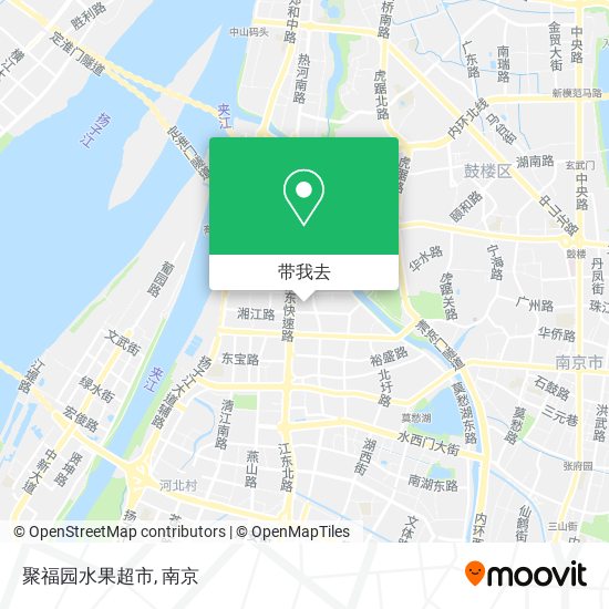 聚福园水果超市地图