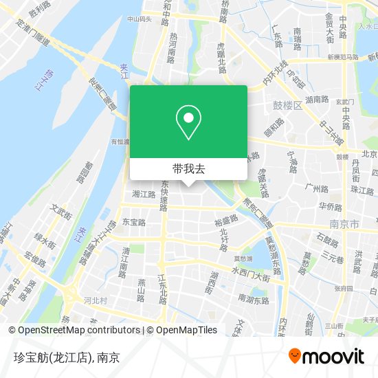 珍宝舫(龙江店)地图