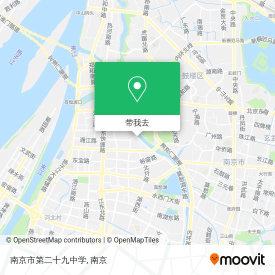 南京市第二十九中学地图