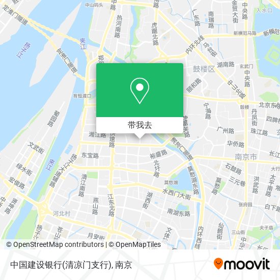中国建设银行(清凉门支行)地图