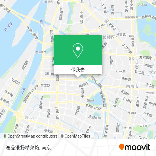 逸品淮扬精菜馆地图