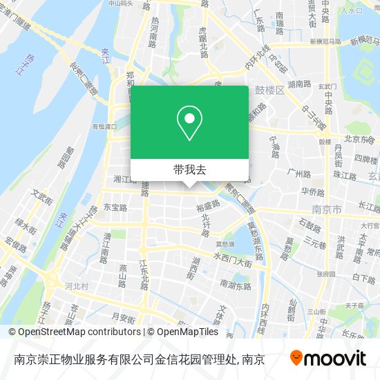 南京崇正物业服务有限公司金信花园管理处地图