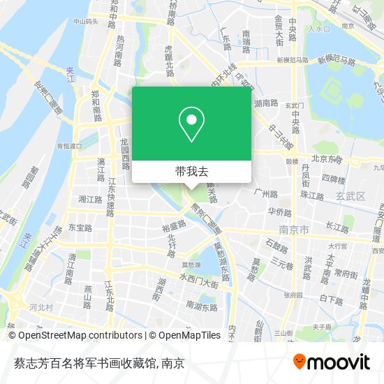 蔡志芳百名将军书画收藏馆地图