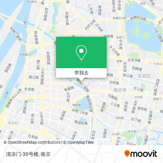 清凉门-30号楼地图